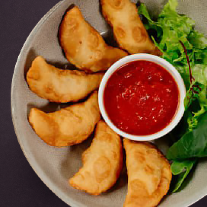 Мини-чебуреки с мясом