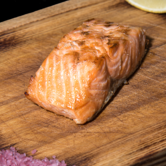 Стейк из лосося