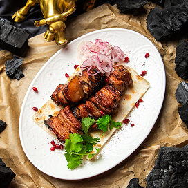 Шашлык Харбинский из свиной грудинки